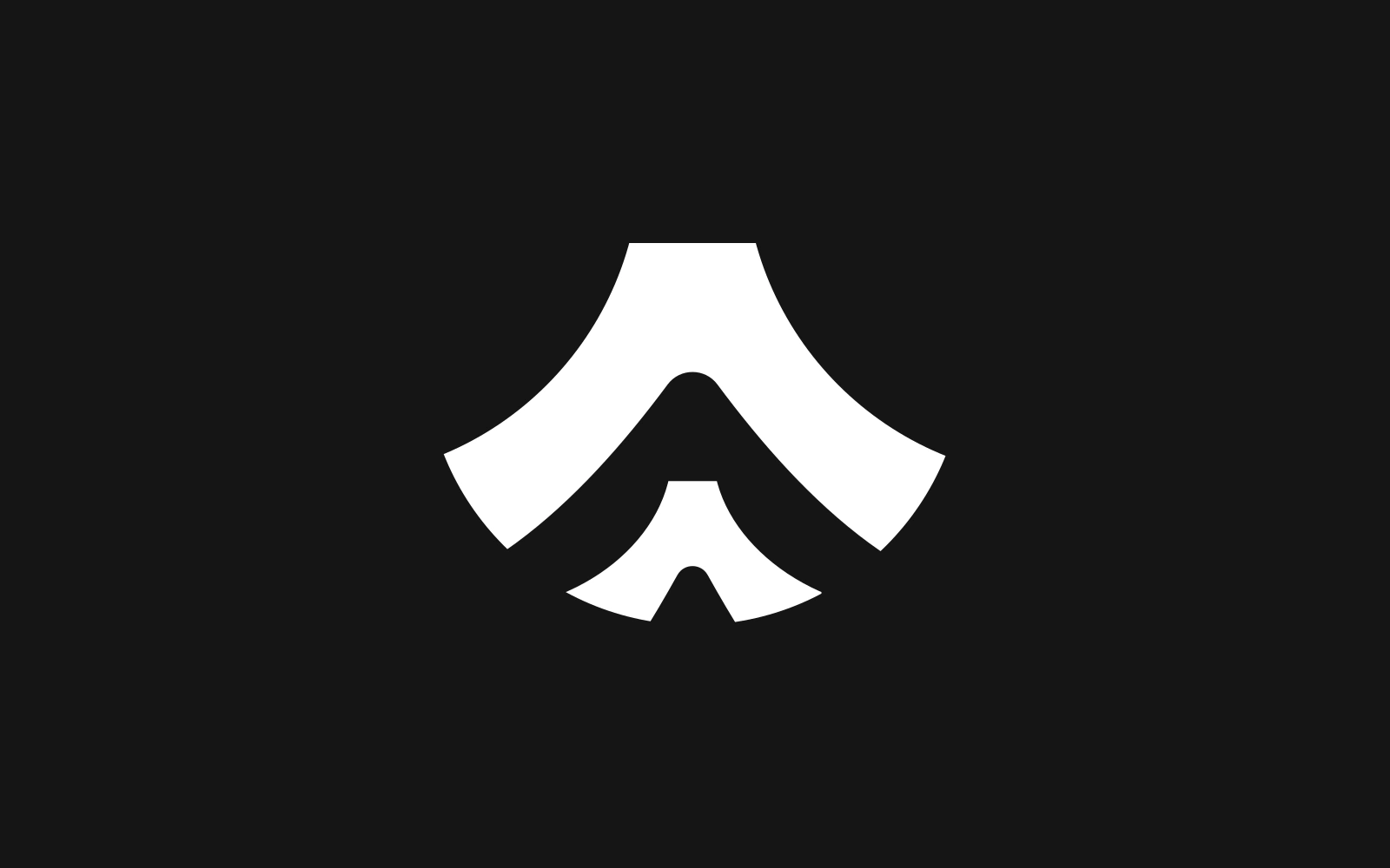 Original Rize identity mark in white on black